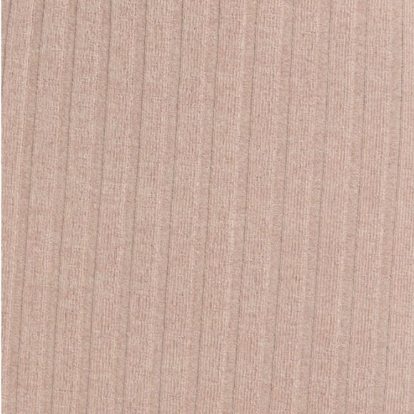 NWT Floret Studios Twist Back Long Sleeve Ribbed Sweater Dress, Mocha, Sz Medium - Picture 6 of 14